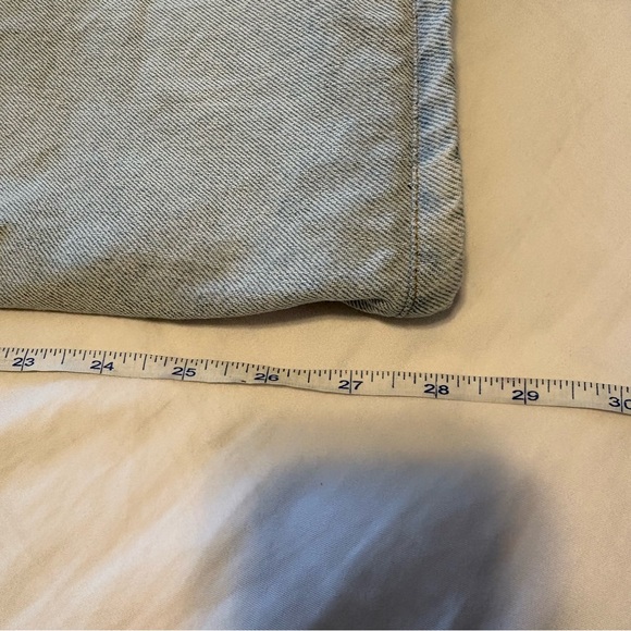 Motel Rocks Low Rise Parallel Jeans in Arctic Blue - Picture 11 of 11